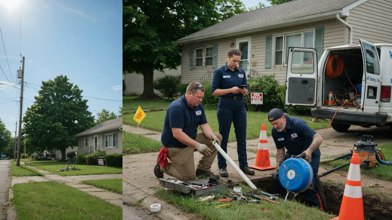 Sewer Line Repair in Camp Grove, IL near me